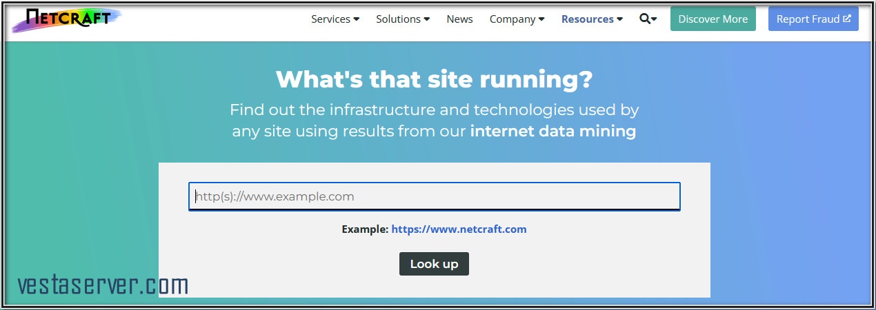 بررسی سیستم مدیریت محتوای سایت با ابزار Netcraft Site Report 